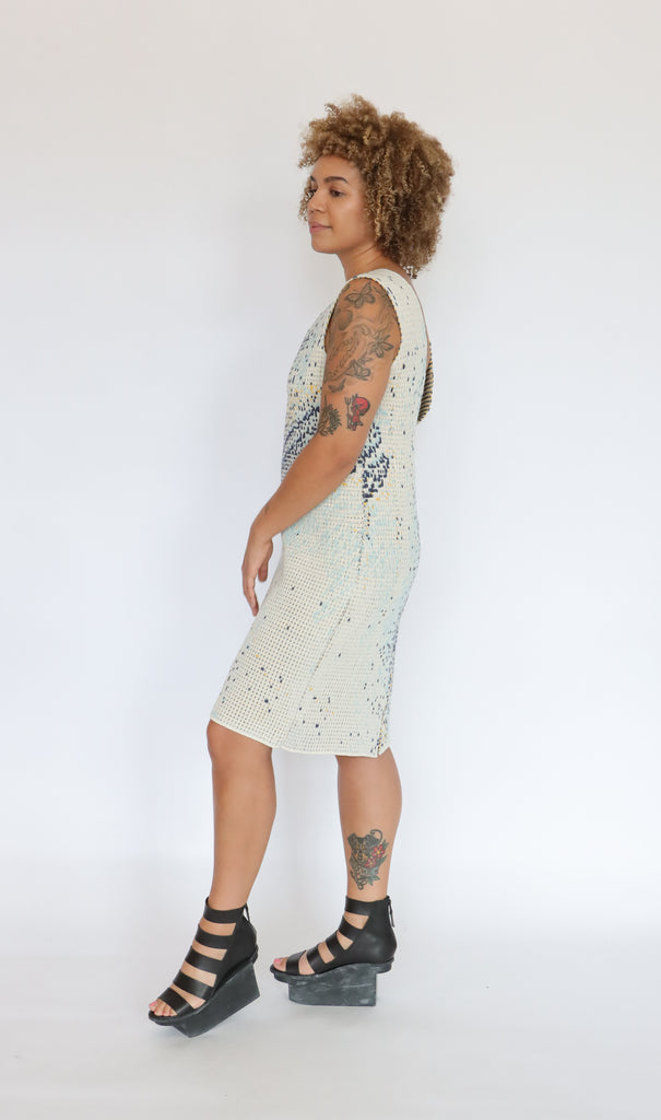 Knitteria Sea Jacquard Dress  | ATELER957