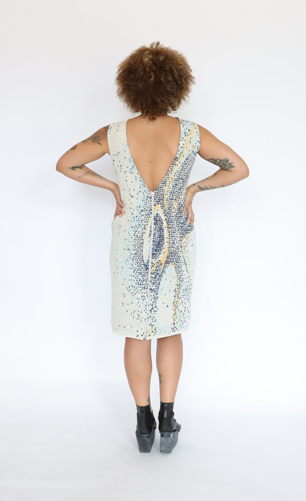 Knitteria Sea Jacquard Dress  | ATELER957