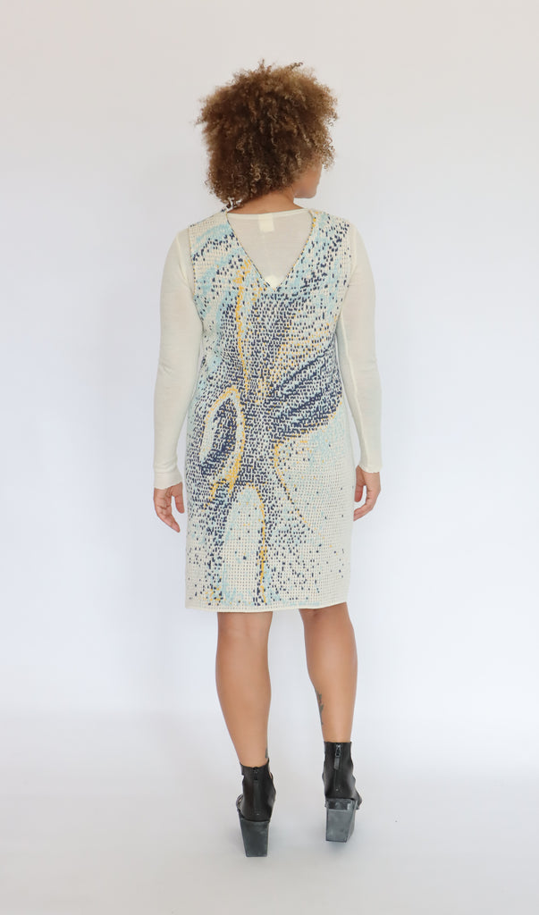 Knitteria Sea Jacquard Dress  | ATELER957