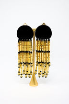 Michaela Malin Cascade Gold Earrings | ATELIER957