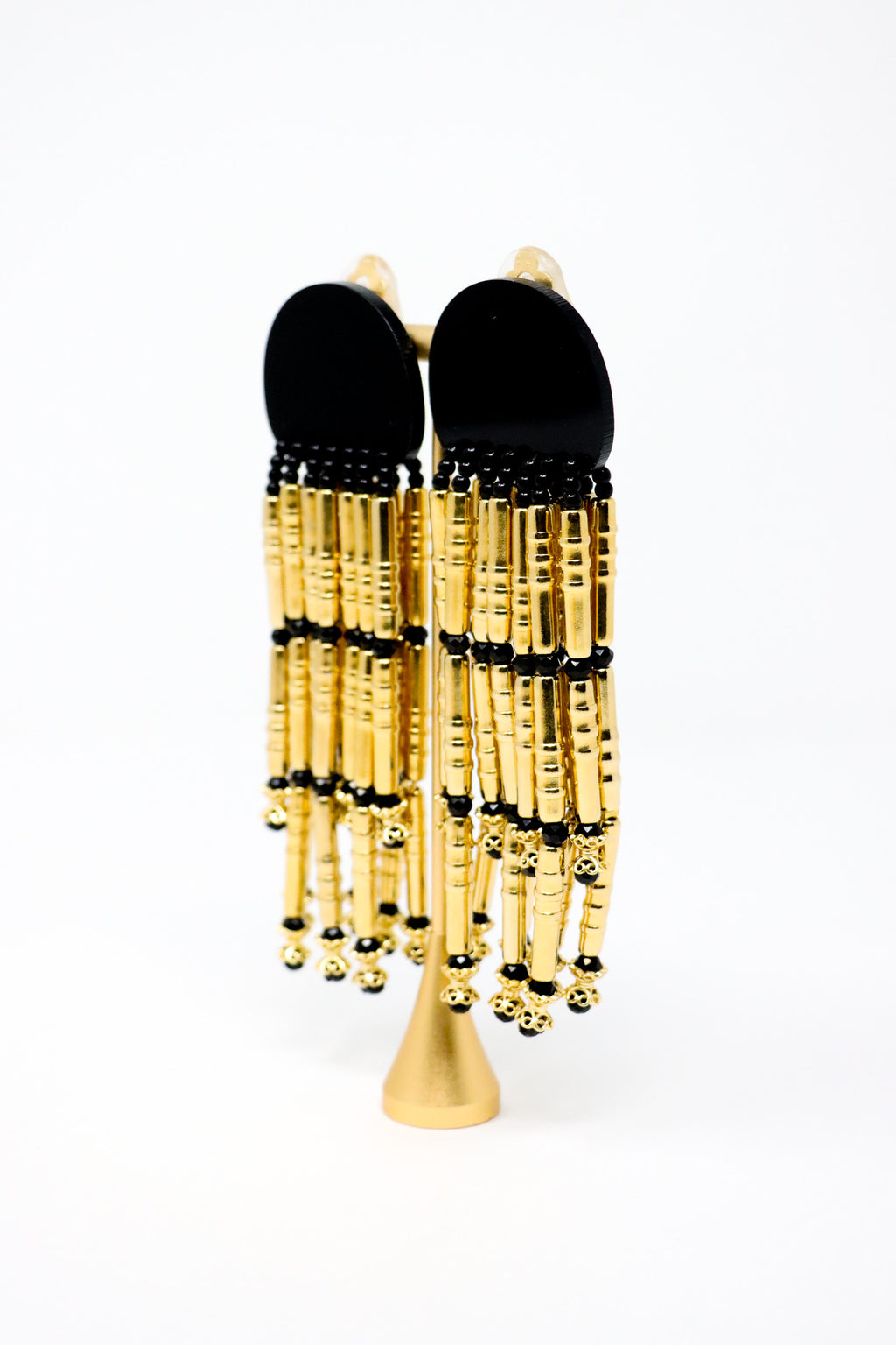 Michaela Malin Cascade Gold Earrings | ATELIER957