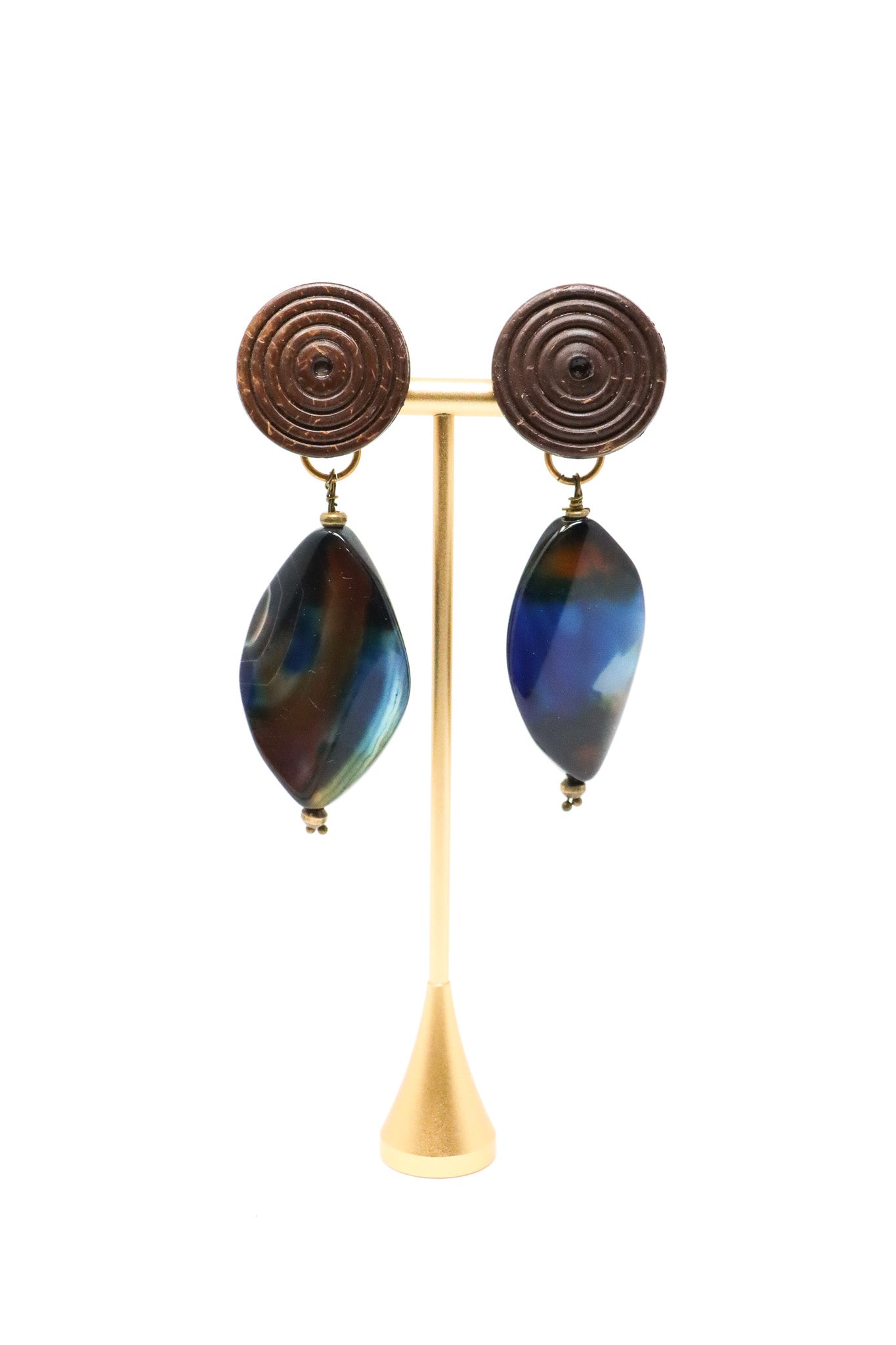 Sally Bass Abstract Clip-On Earrings I ATELIER957