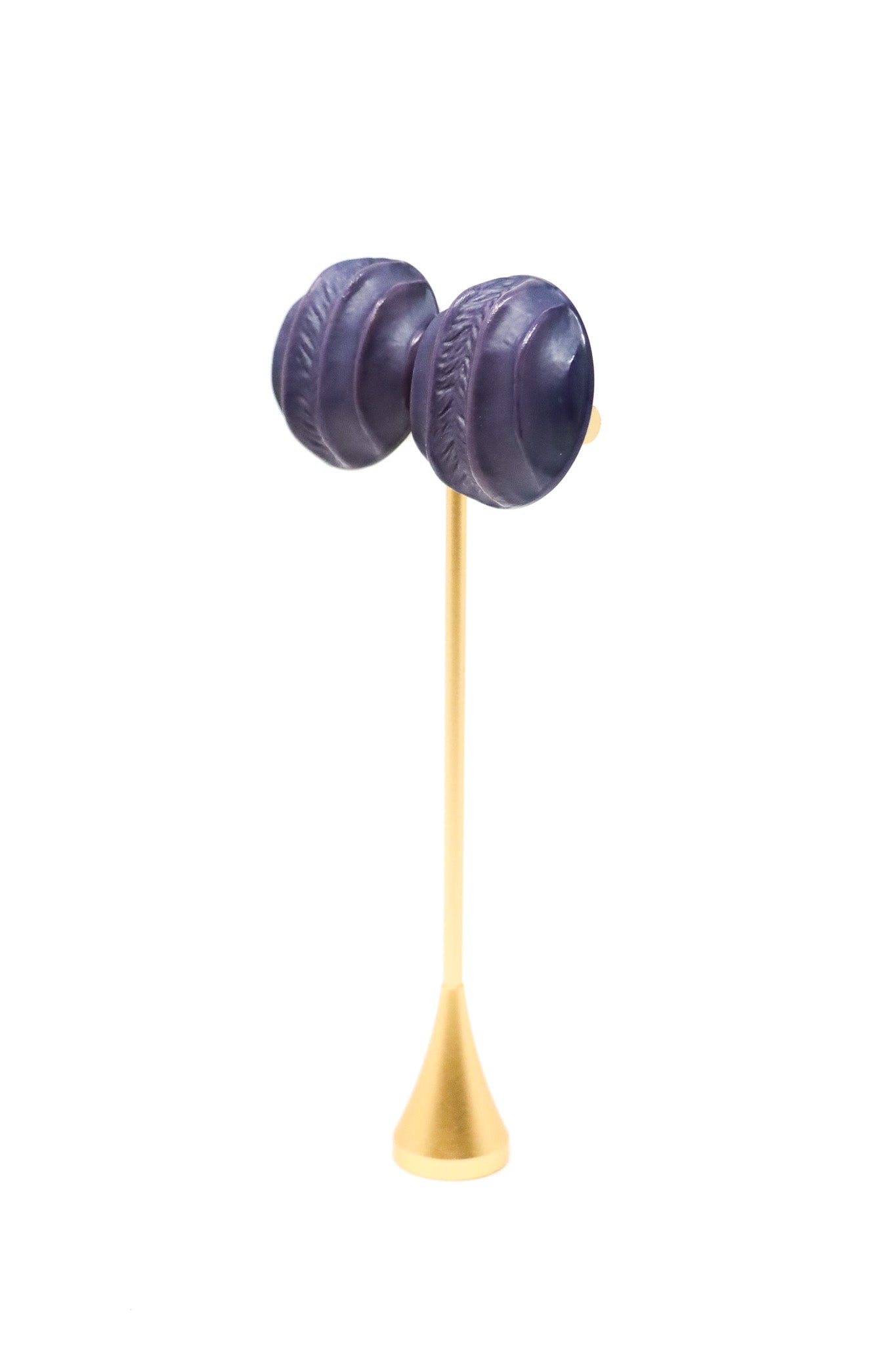 Sally Bass Fig Clip-On Earrings I ATELIER957