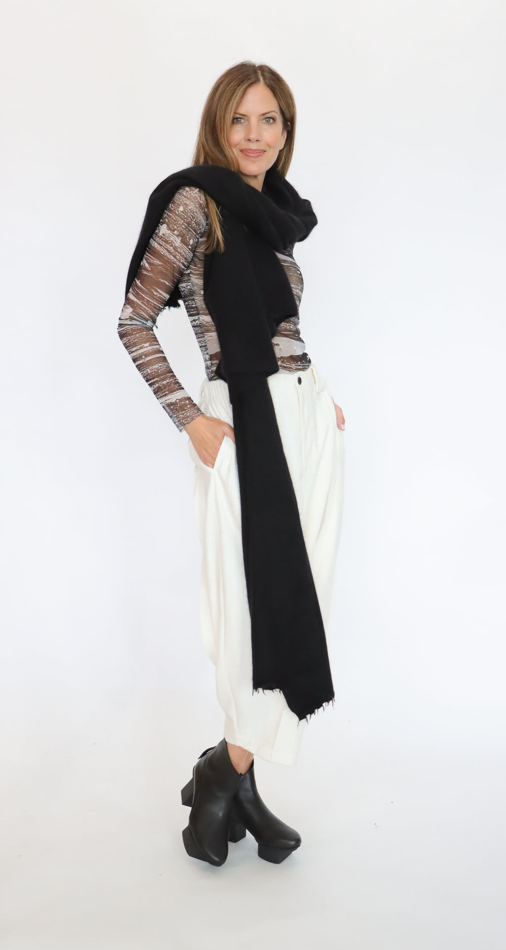 Rundholz 225 1337707 Knitted Pancho | ATELIER957