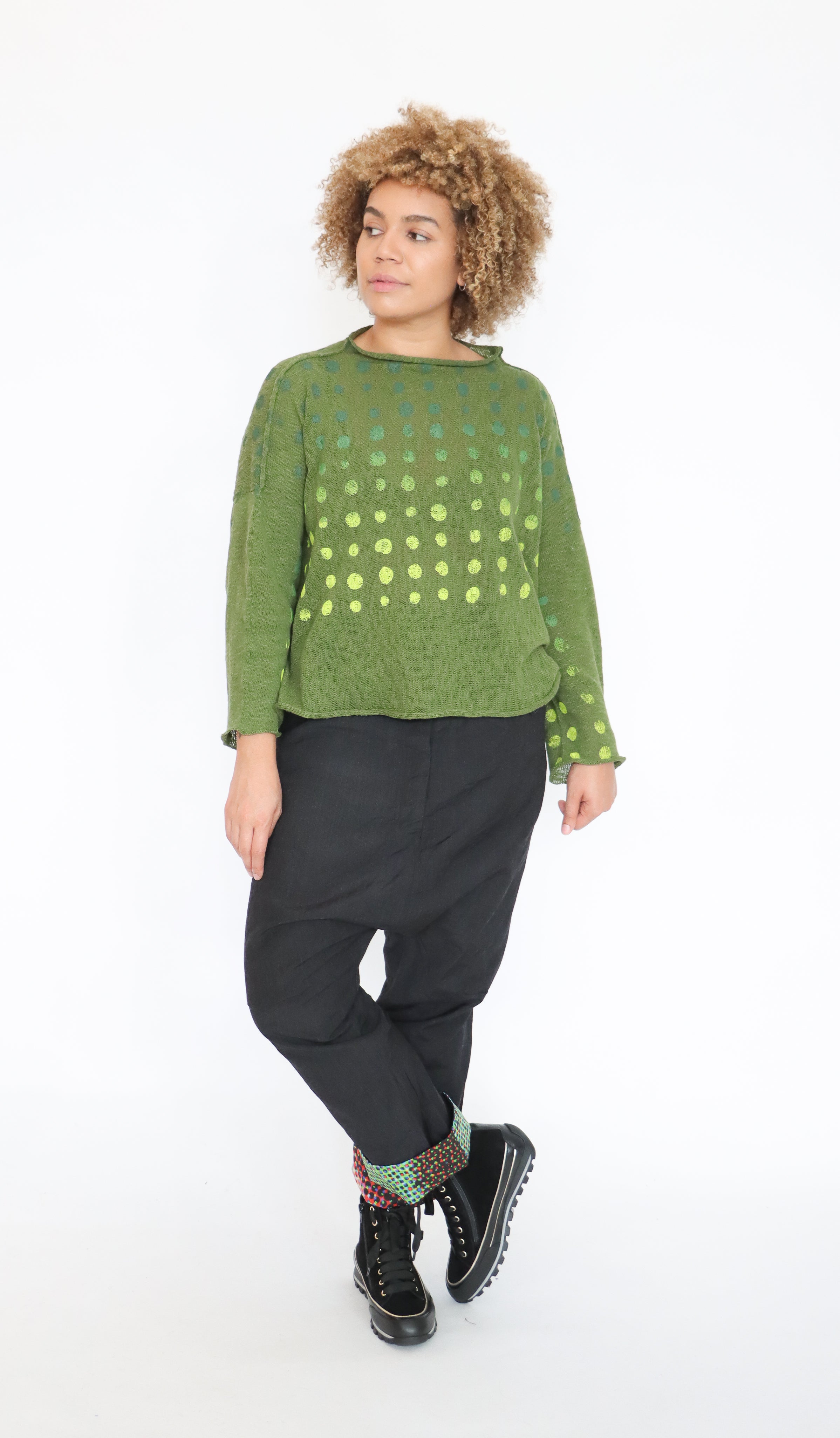 Paper Temples RBG Sweater | ATELIER957