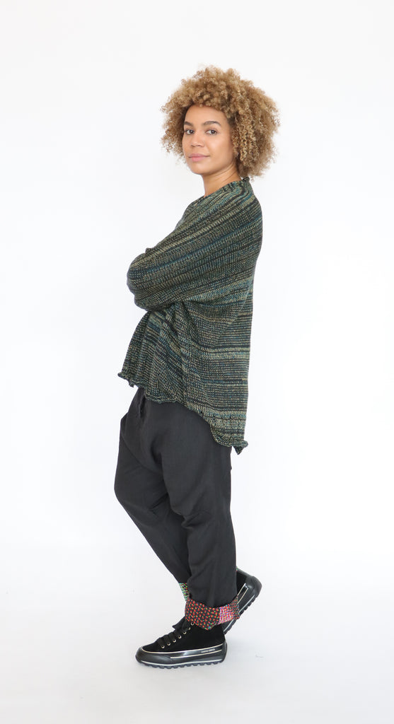 Paper Temples Deep V Sweater | ATELIER957