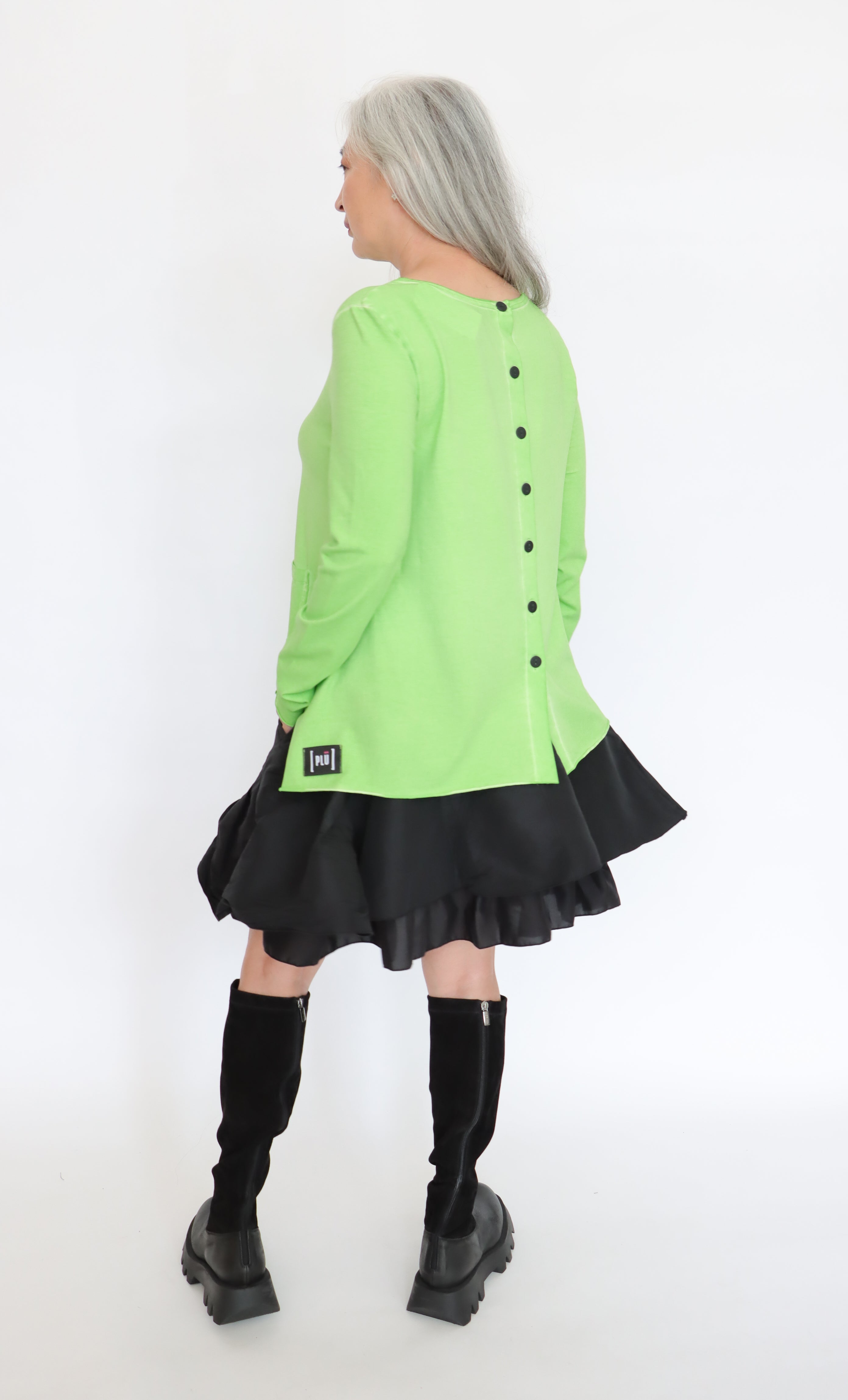 PLUSLAVIE PLÜ Backside Cardigan | ATELIER957