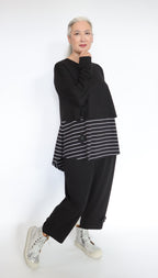 PLUSLAVIE PLÜ A Pinstripe Top | ATELIER957