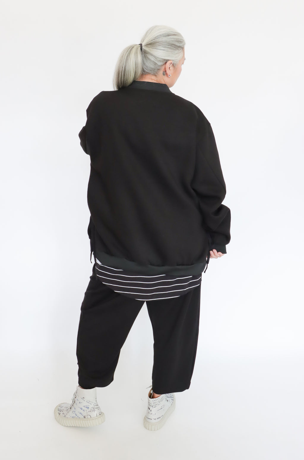 PLUSLAVIE PLÜ Sweat Bomber Jacket | ATELIER957