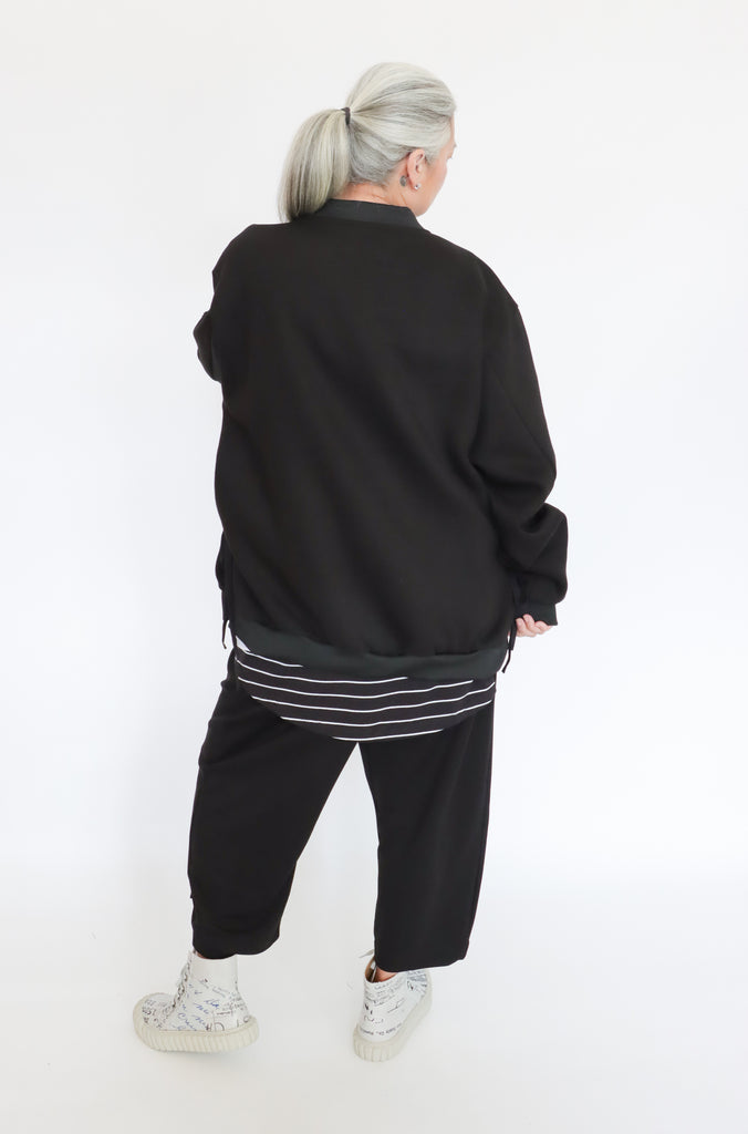 PLUSLAVIE PLÜ Sweat Bomber Jacket | ATELIER957