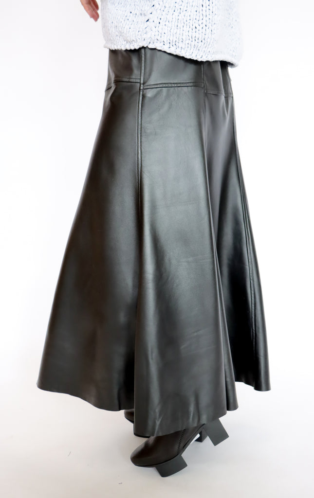 NRK Lara Leather Skirt | ATELIER957