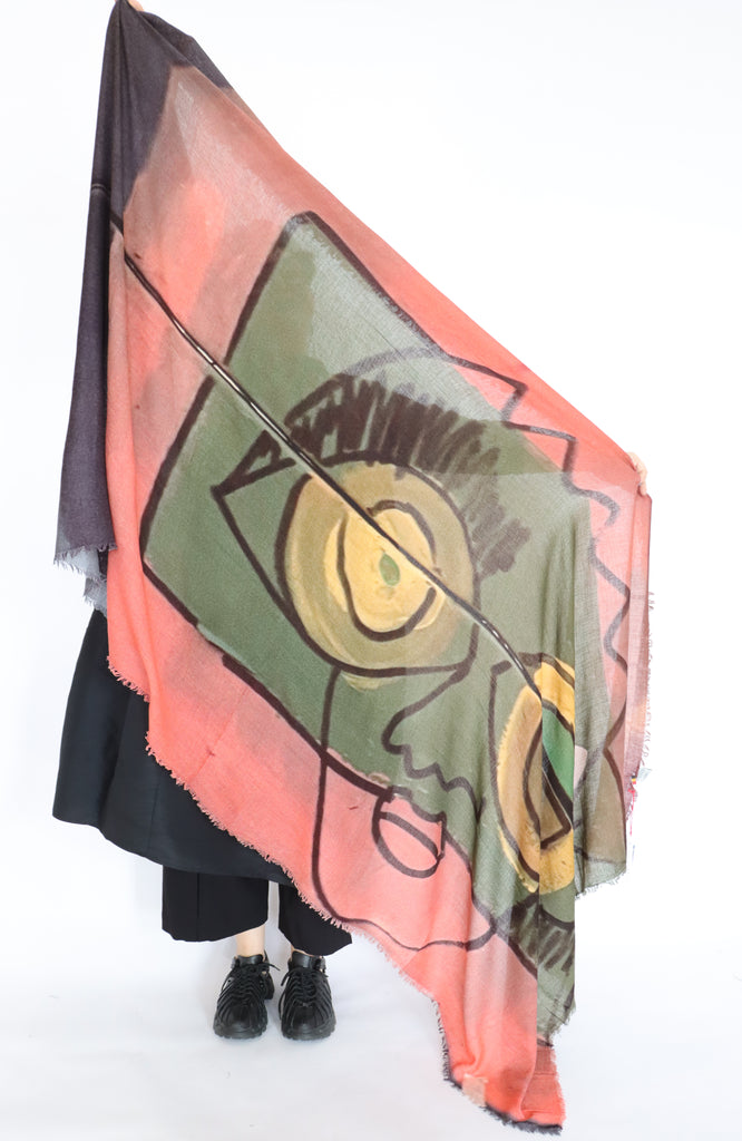 Talking Walls Marilyn Ocular Scarf | ATELIEER957