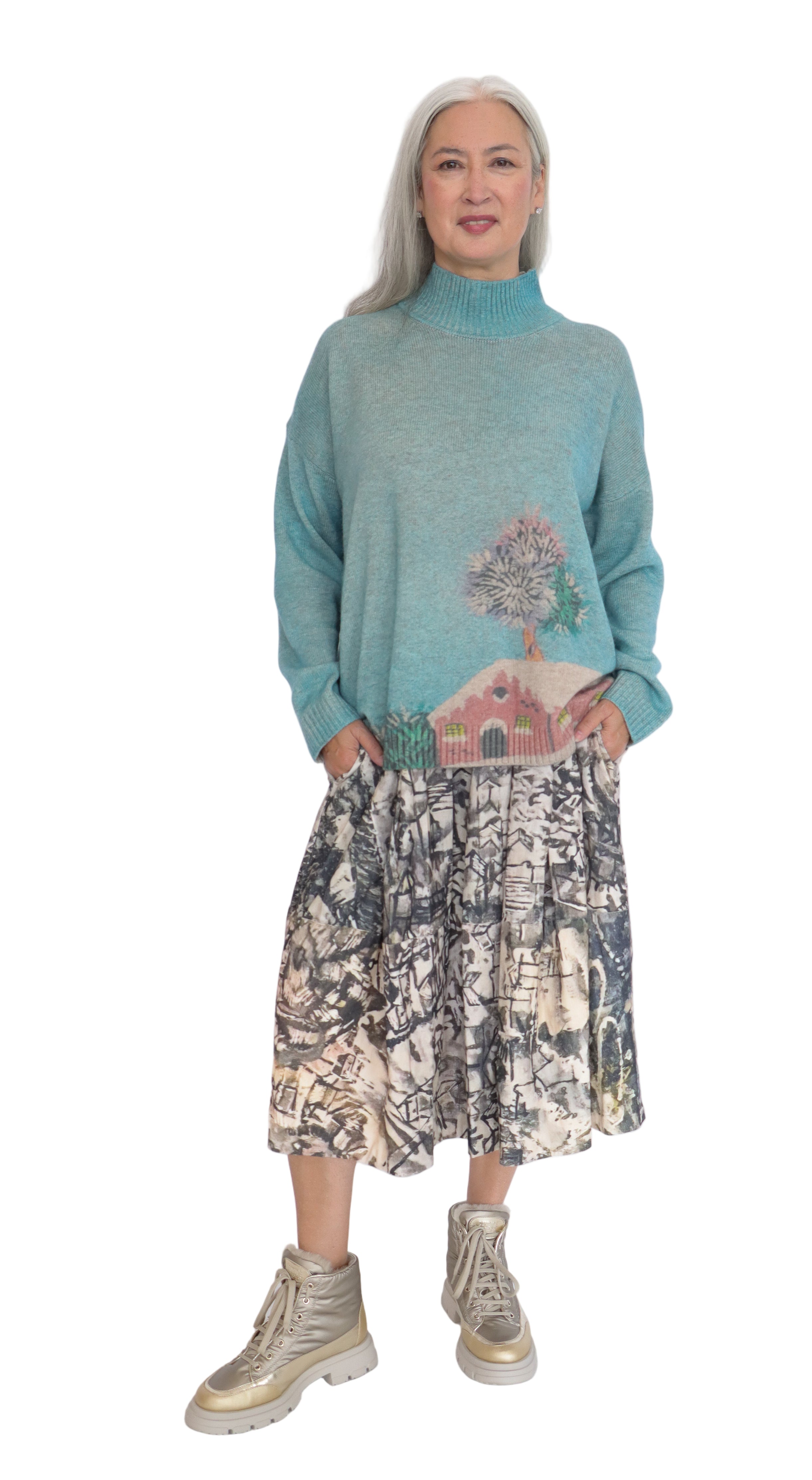 Talking Walls Paola Snow Sweater | ATELIER957