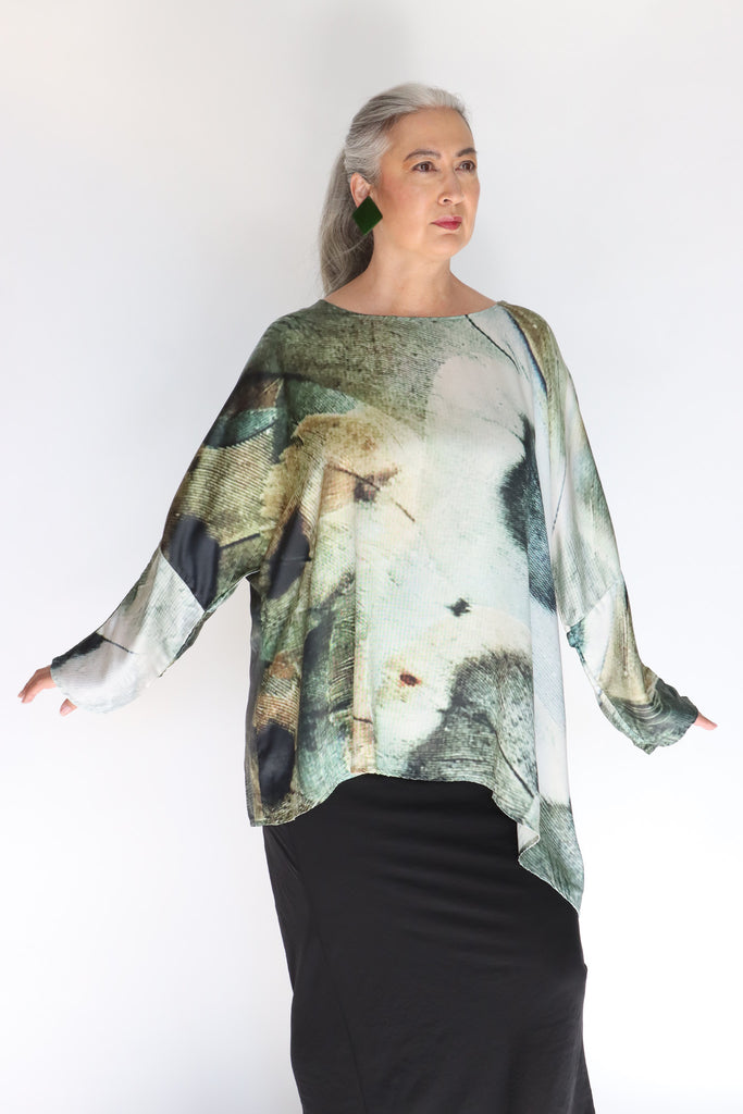 Krista Larson Feathers Basic Shirt | ATELIER957