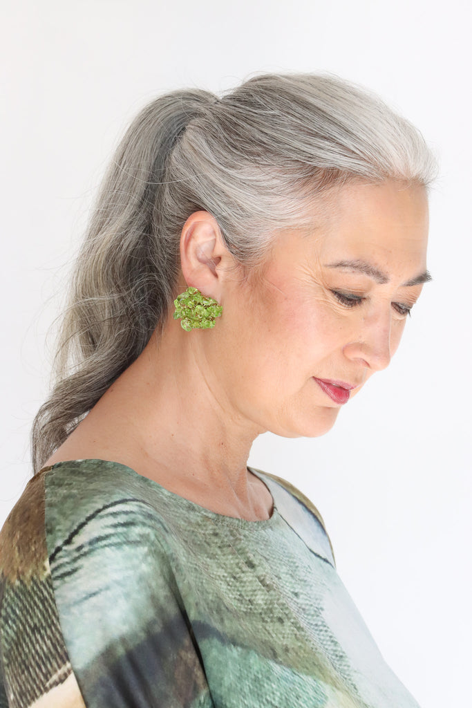 Lavish by TM Jade Green Earrings | ATELIER957