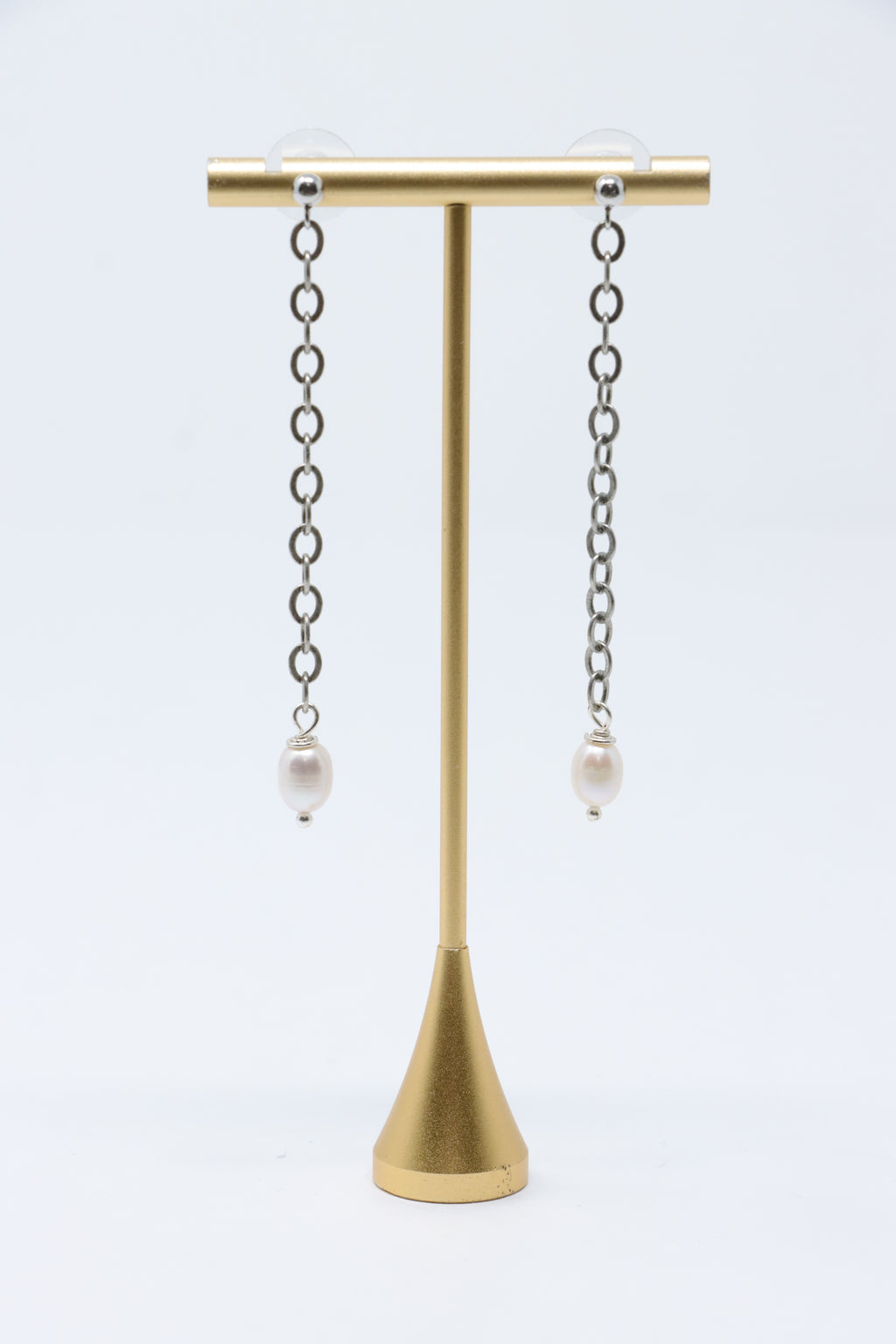 Mya Lambrecht Pearl Drop Earrings