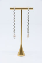 Mya Lambrecht Pearl Drop Earrings
