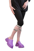 NY 77 Design Cross Strap Leggings | ATELIER957