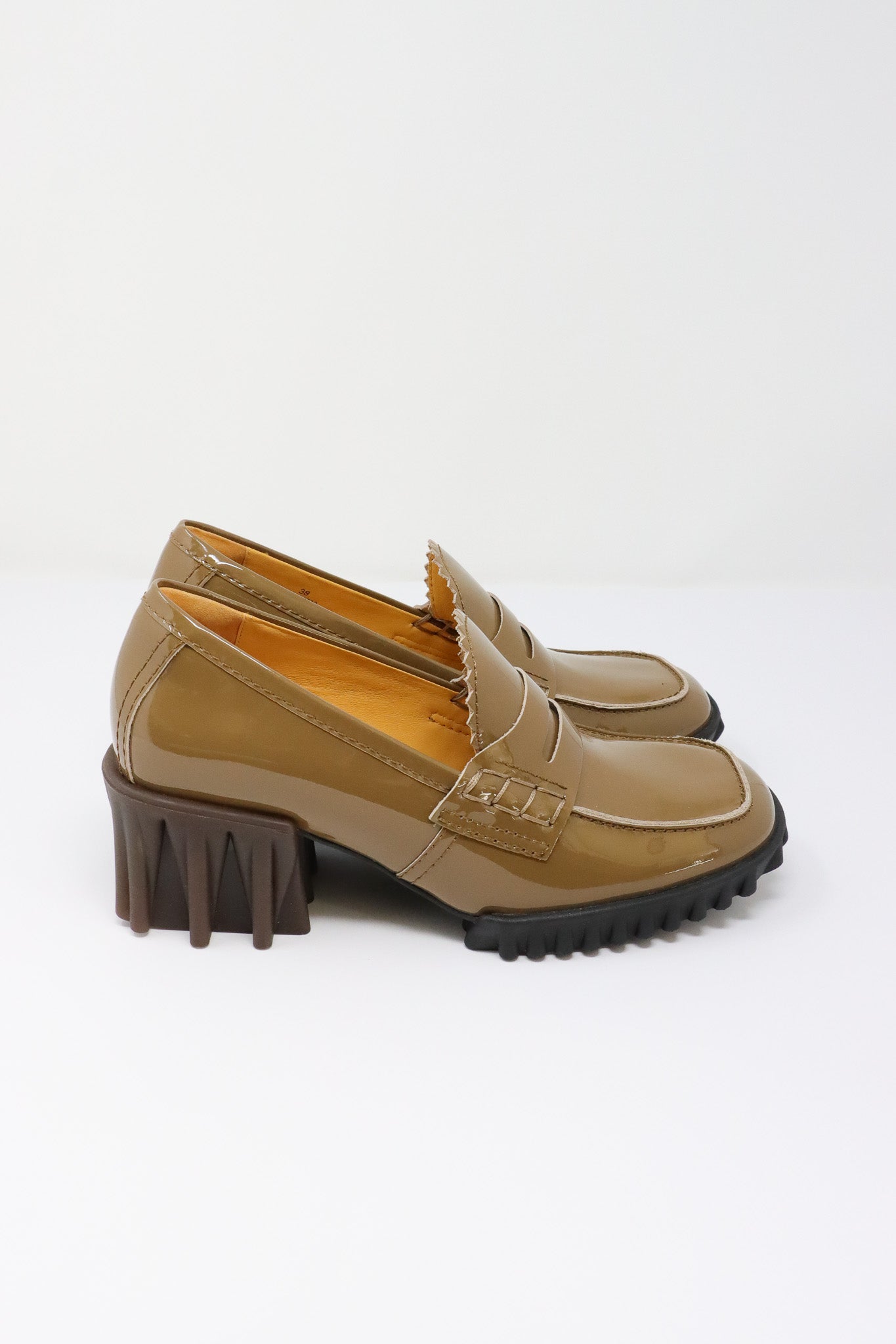 Khaki Shoes ATELIER957 Bloffo Penny 4CCCCEES –