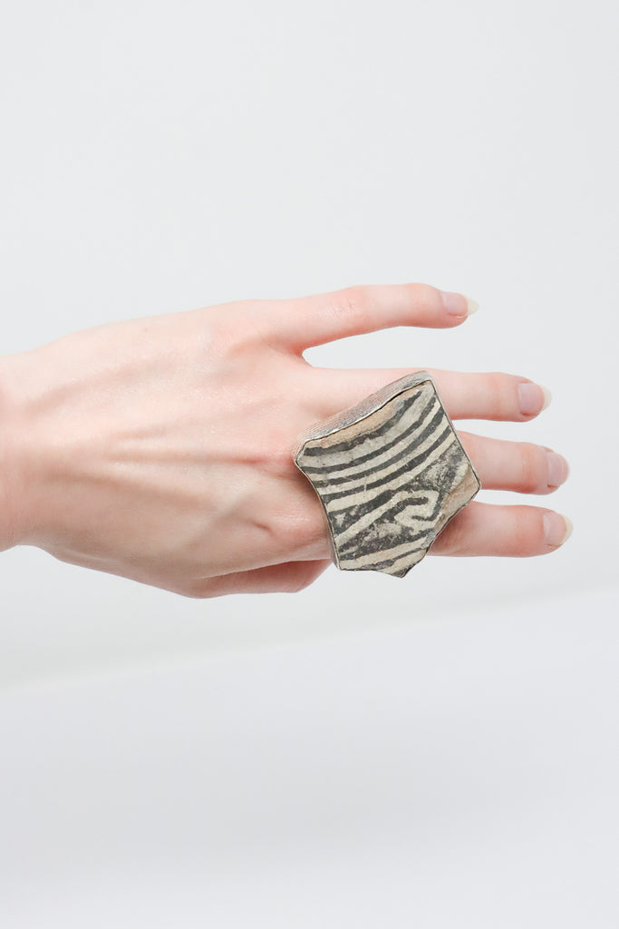 Sally Bass Anasazi Pottery Ring I ATELIER957