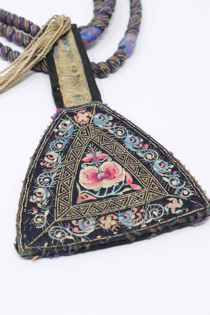 Sally Bass Antique Textile Necklace I ATELIER957