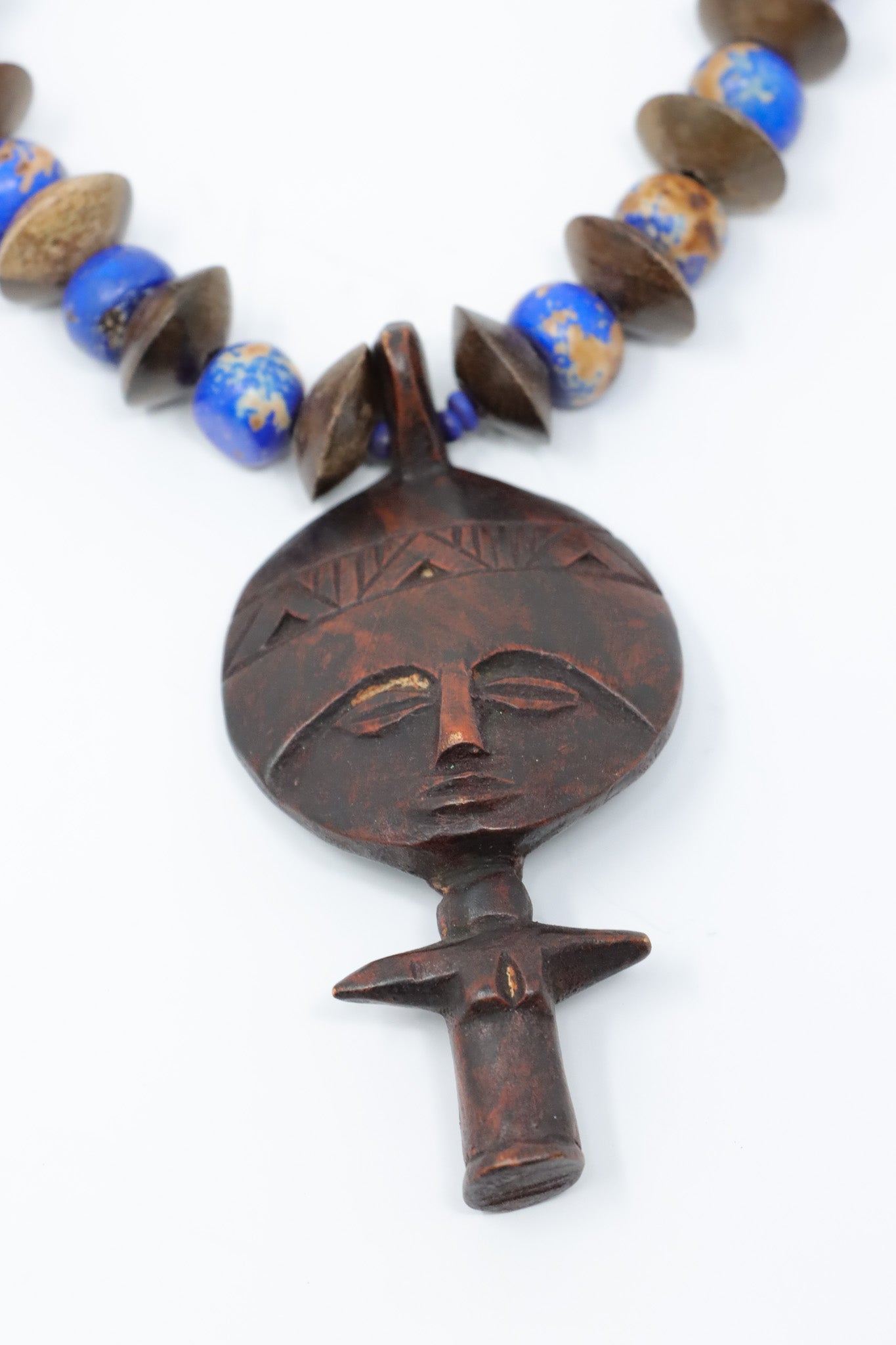 Sally Bass African Pendant Necklace I ATELIER957