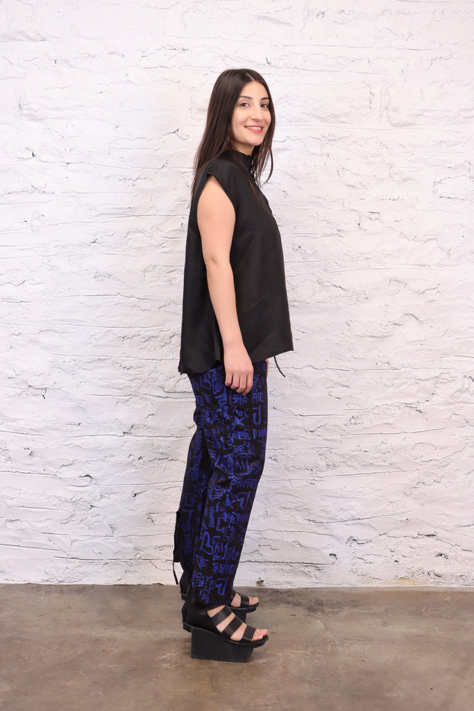 Paper Temples Cropped Layer Tunic | ATELIER957