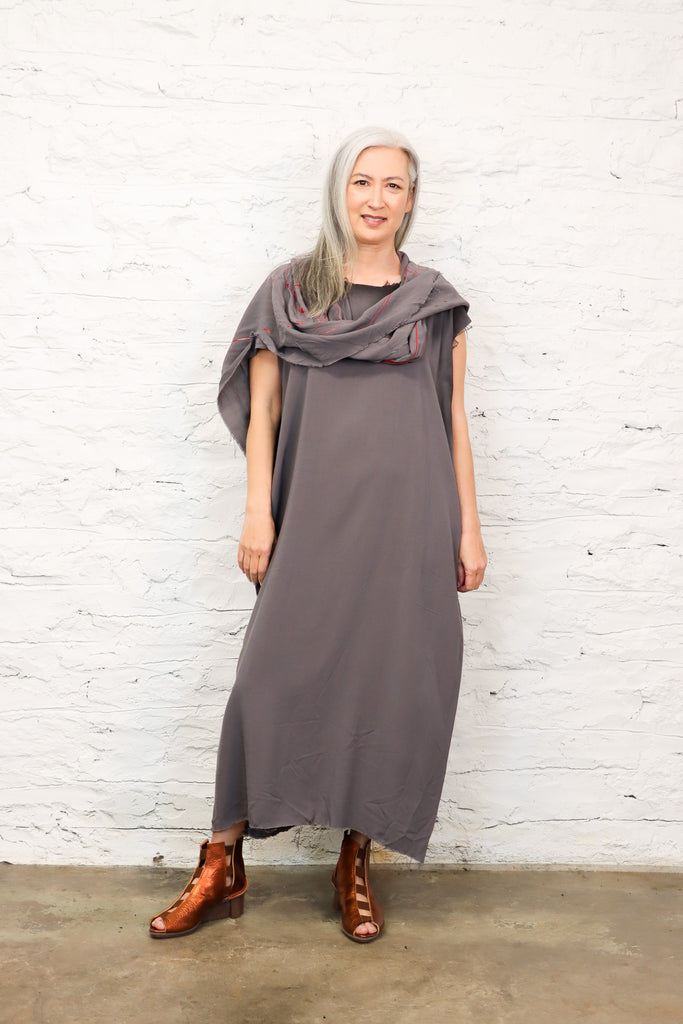Caboclo Bad Gray Paint Scarf I ATELIER957