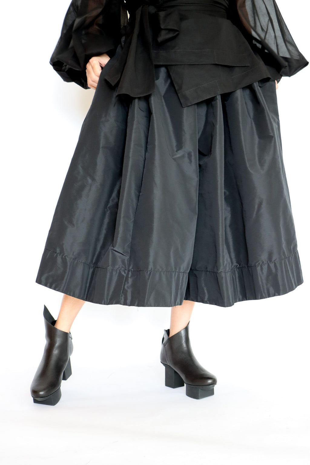 PLUSLAVIE PLÜ Button Up Skirt I ATELIER957