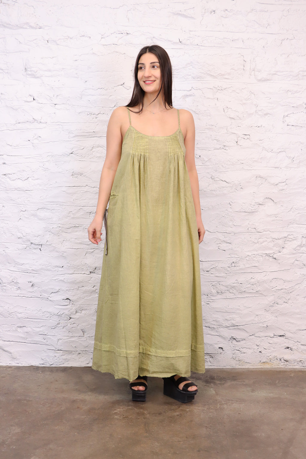 Umit Unal Flax Sun Dress | ATELIER947