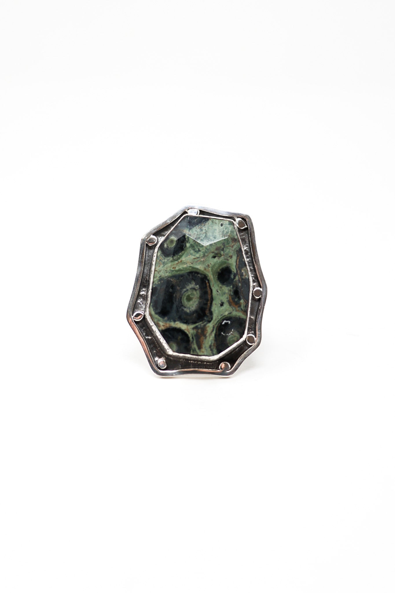 Sally Bass Forest Jasper Ring I ATELIER957