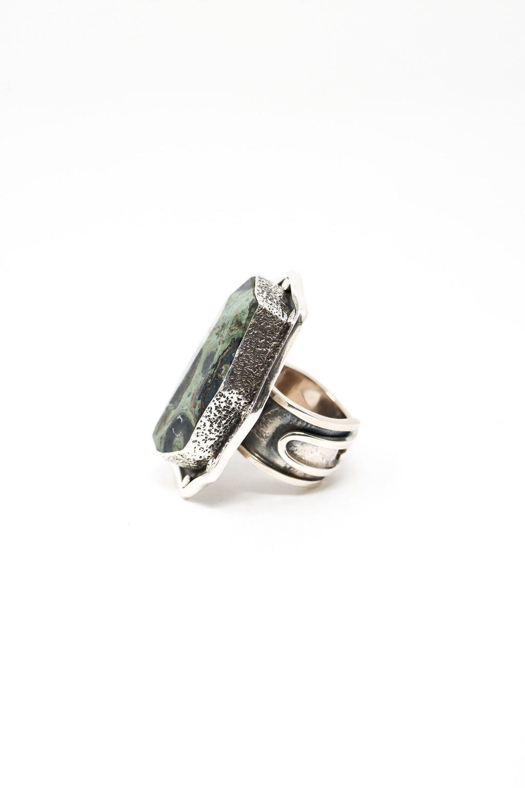 Sally Bass Forest Jasper Ring I ATELIER957