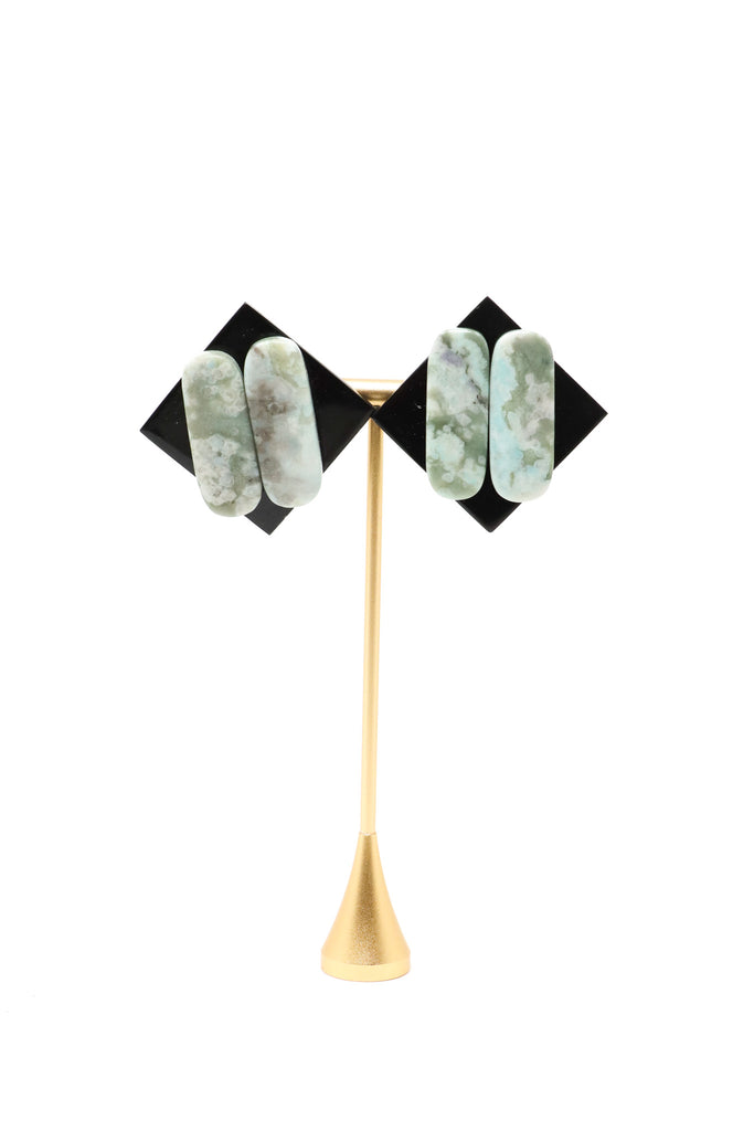 Sally Bass Rhiolite Stone Clips | ATELIER957