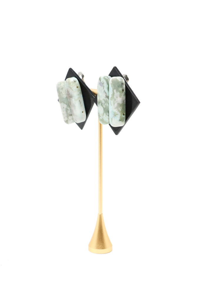 Sally Bass Rhiolite Stone Clips | ATELIER957