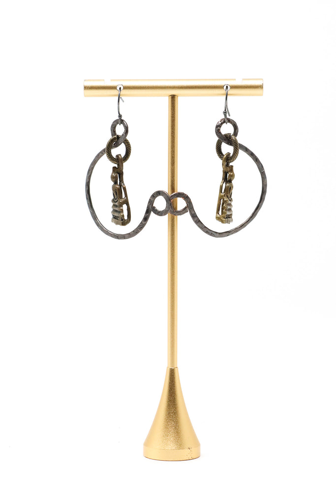 Mya Lambrecht Seated Buddha Earrings | ATELIER957