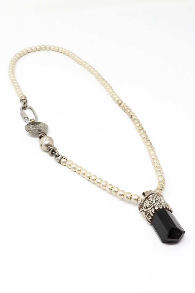Mya Lambrecht Black Tourmaline Necklace I ATELIER957