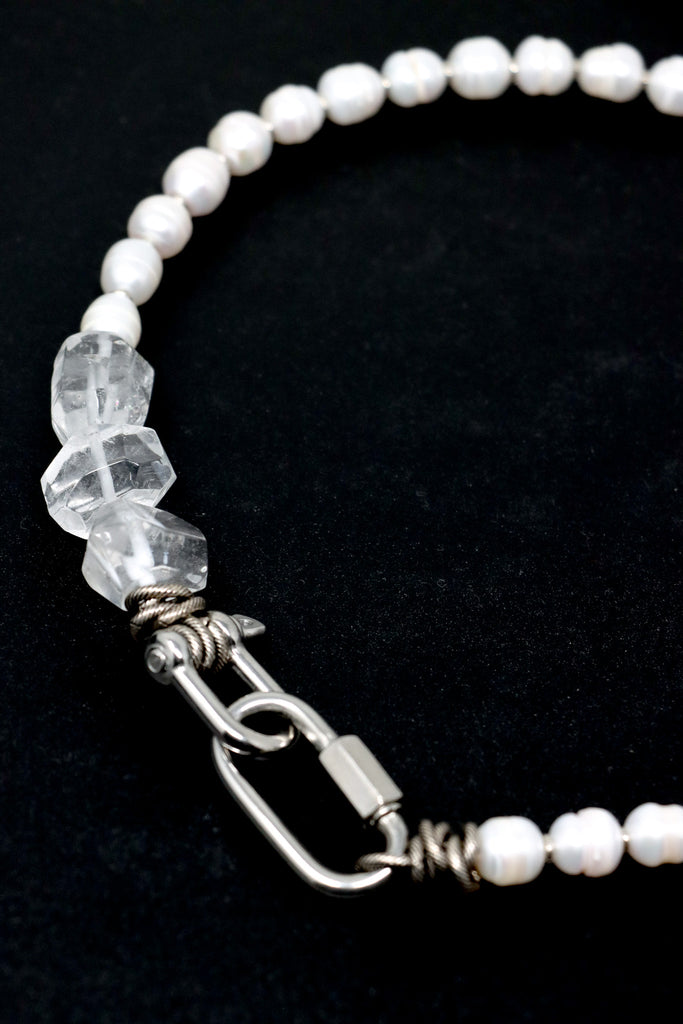 Mya Lambrecht Industrial Freshwater Pearl Necklace