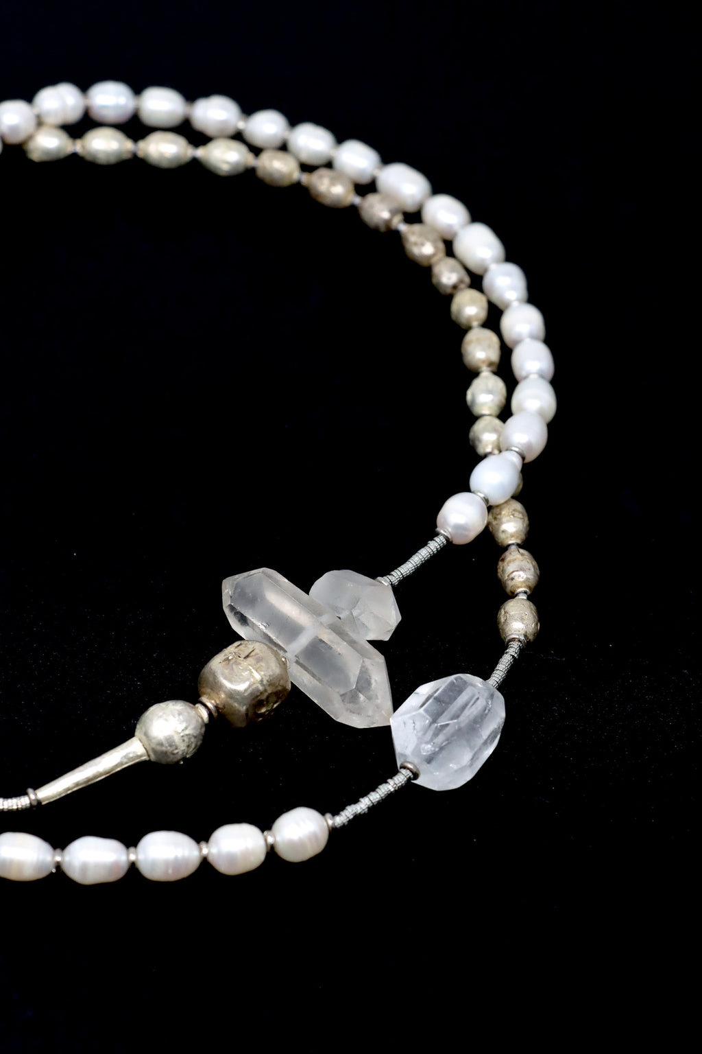 Mya Lambrecht Crystal Pearl Necklace | ATELIER957