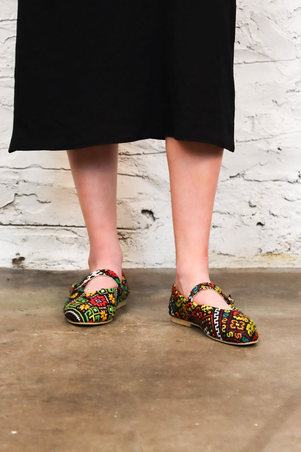 Mul_Olga Embroidered Shoes | ATELIER957