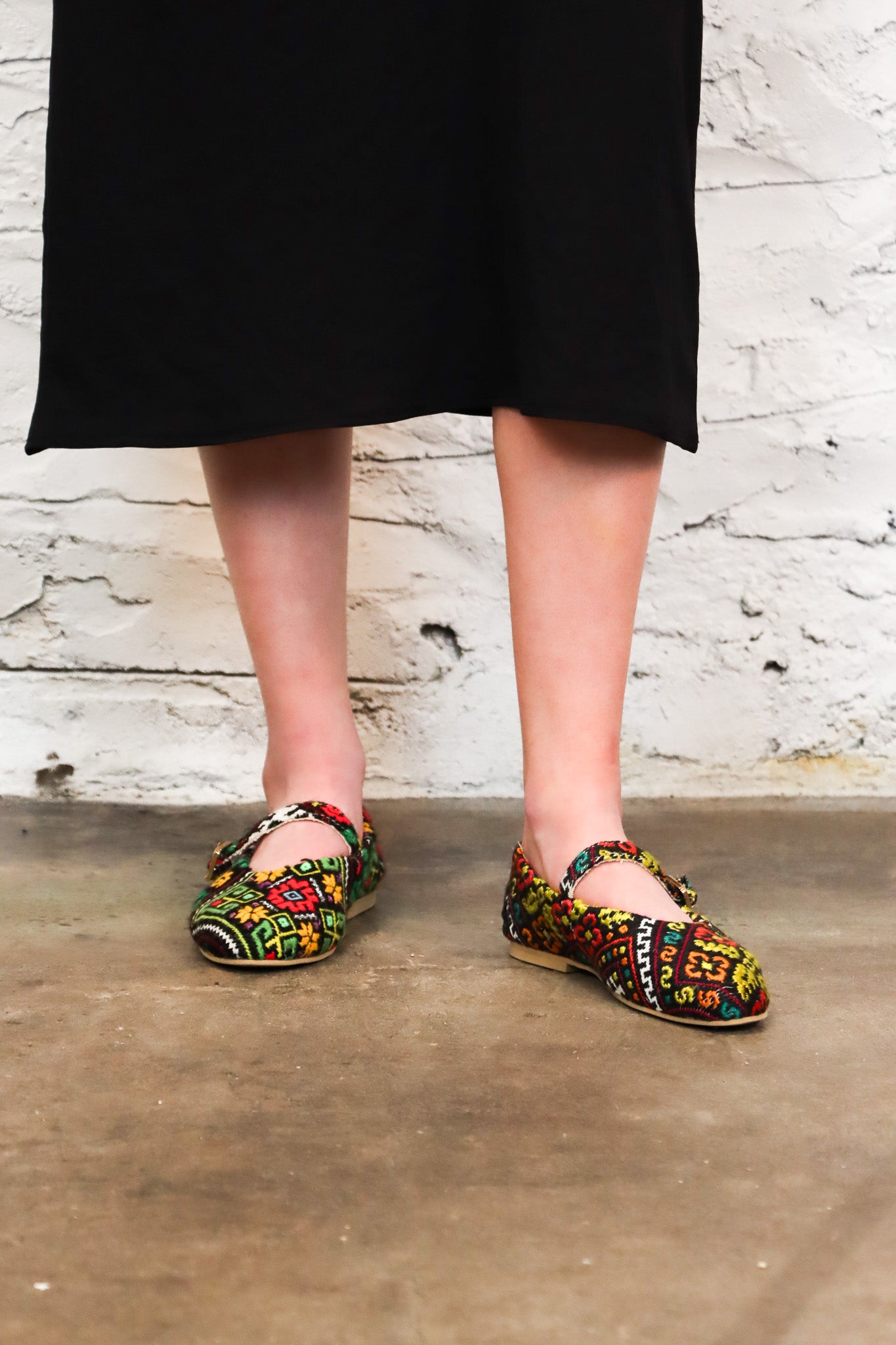 Mul_Olga Embroidered Shoes | ATELIER957