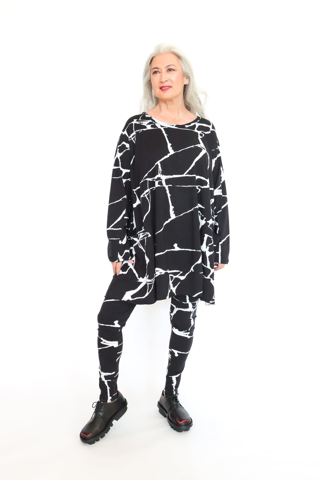 BLACK by K&M I Like Us Both Tunic