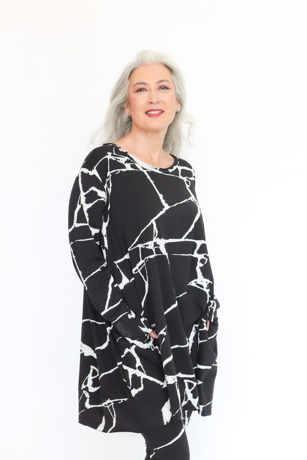 BLACK by K&M I Like Us Both Tunic
