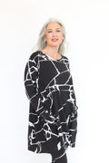 BLACK by K&M I Like Us Both Tunic