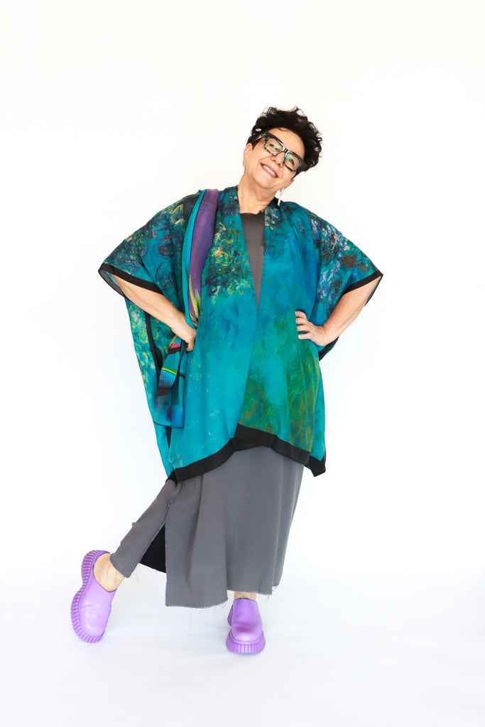 Cocoon House Lagoon Kimono | ATELIER957