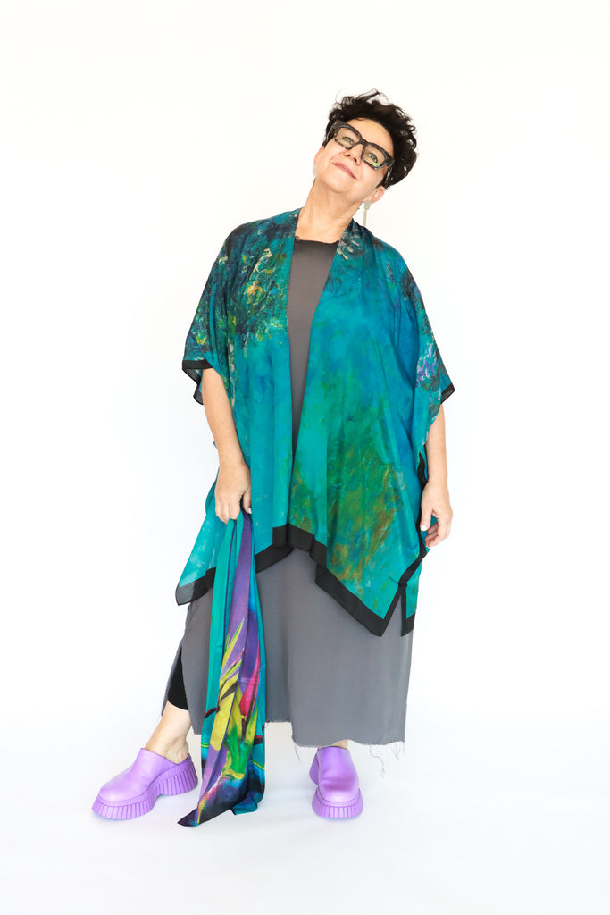 Cocoon House Lagoon Kimono | ATELIER957