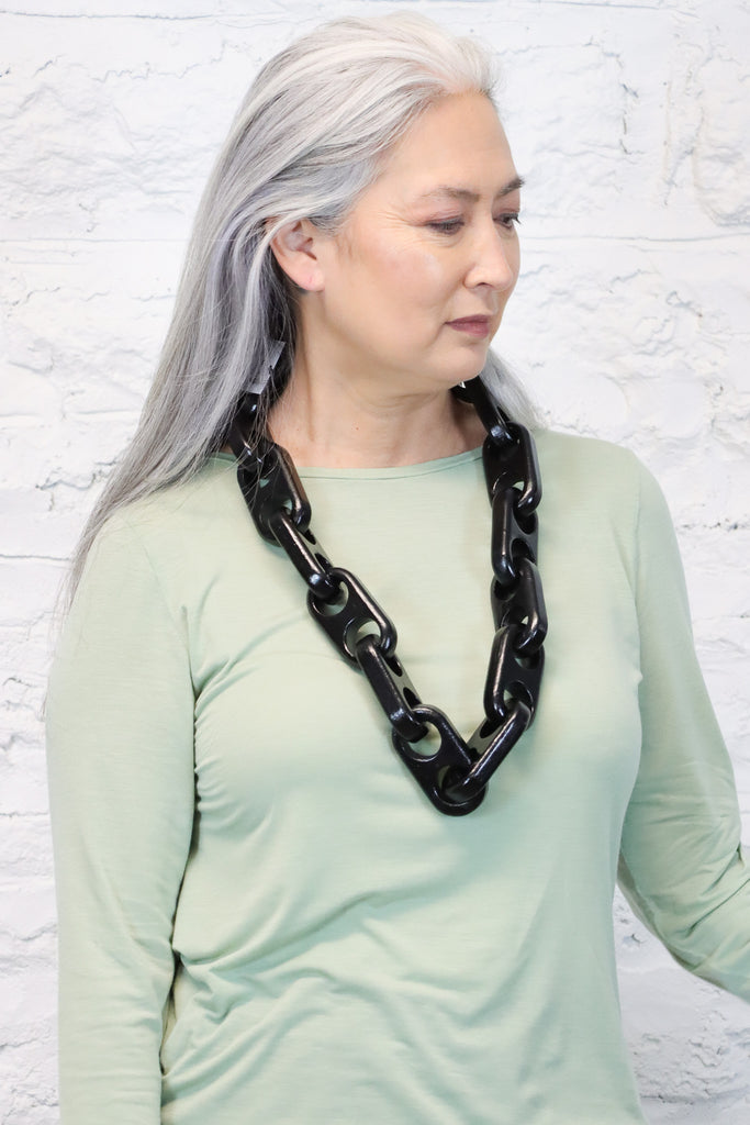 Jianhui London Wooden Chain Necklace | ATELIER957