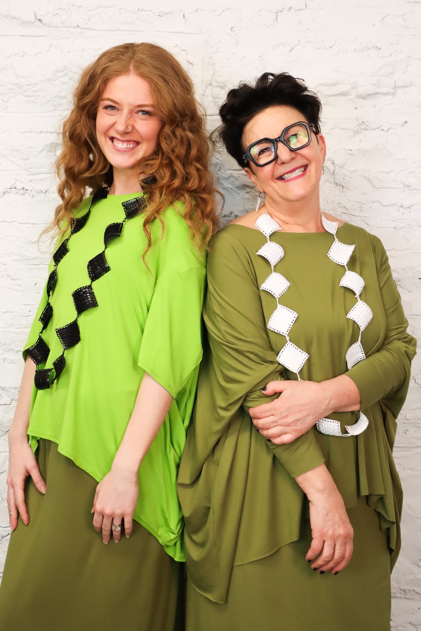 Jianhui London Thread on Square Necklace (4 Colors) | ATELIER957