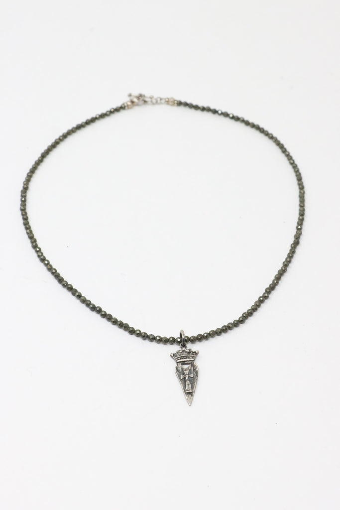 Mya Lambrecht Heart Crown Necklace | ATELIER957