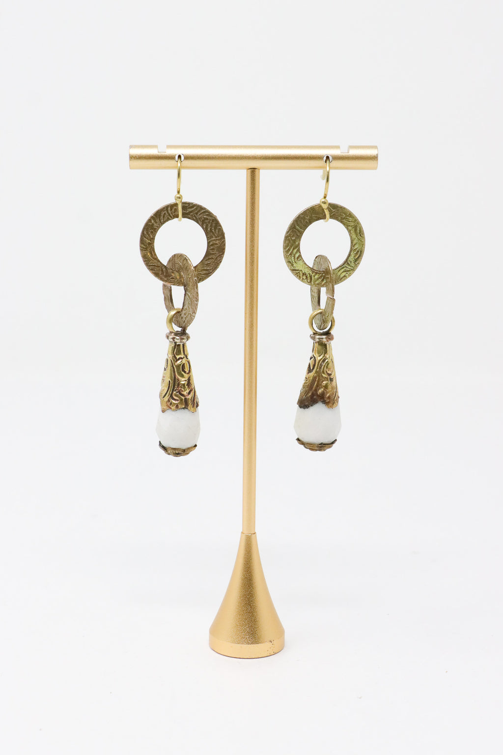 Mya Lambrecht Brass Teardrop Earrings | ATELIER957