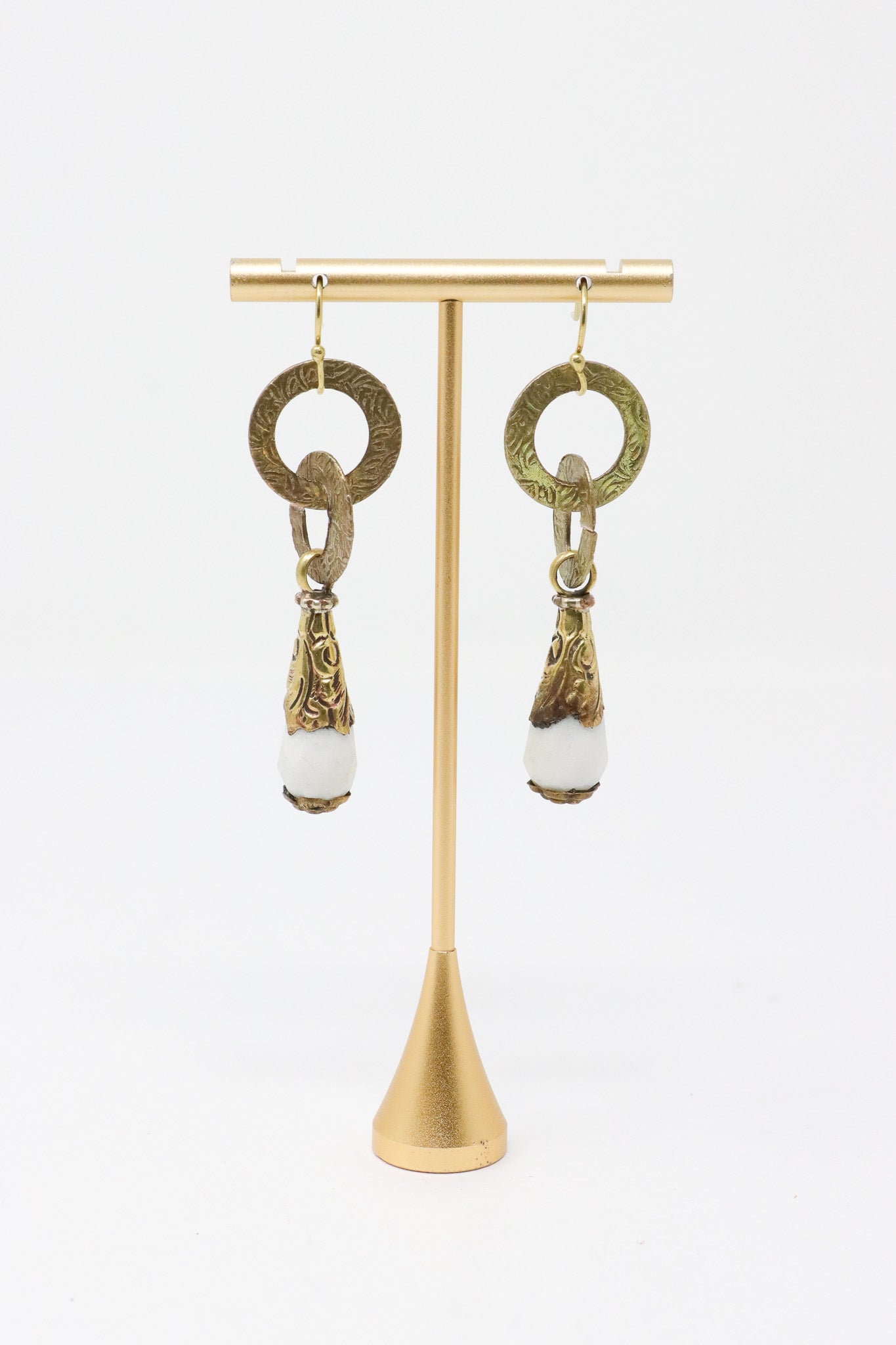 Mya Lambrecht Brass Teardrop Earrings | ATELIER957